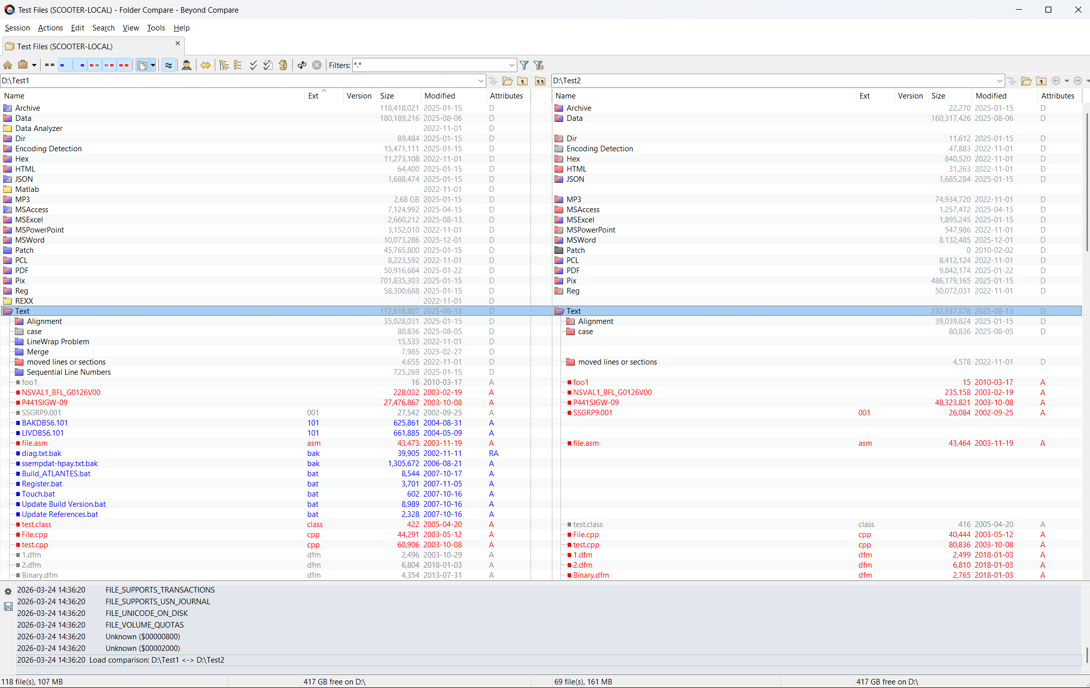 Folder Compare - Light Theme