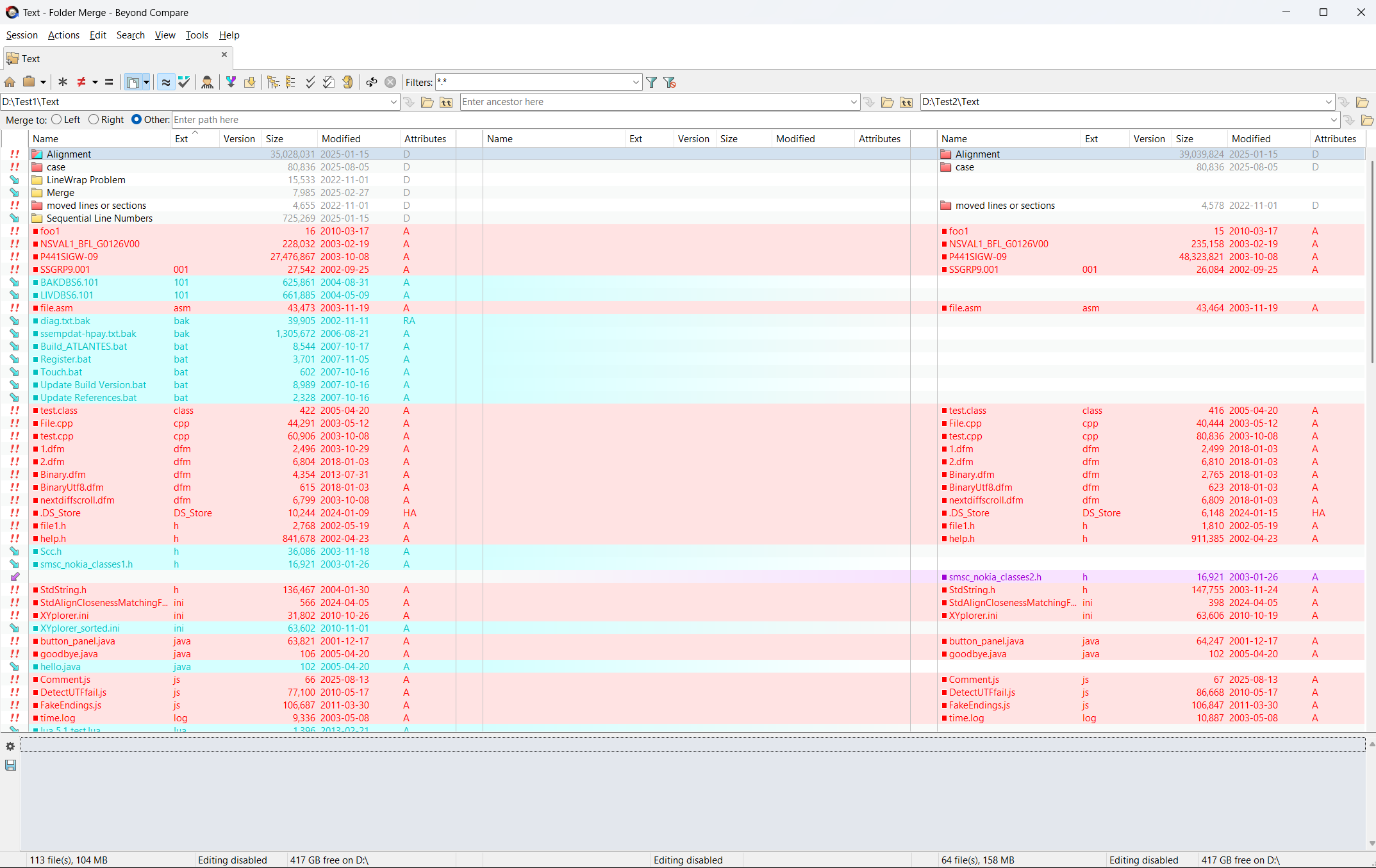Folder Merge - Light Theme