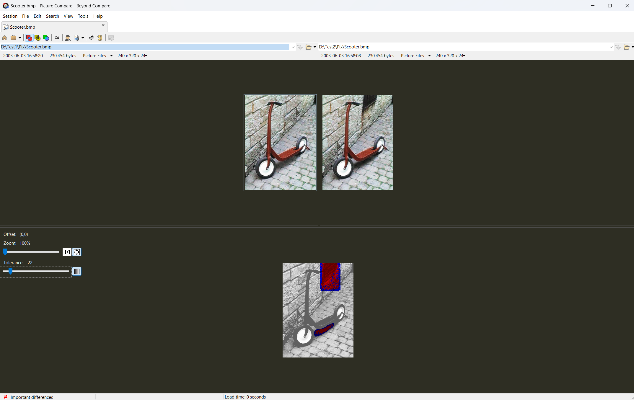 Picture Compare - Light Theme