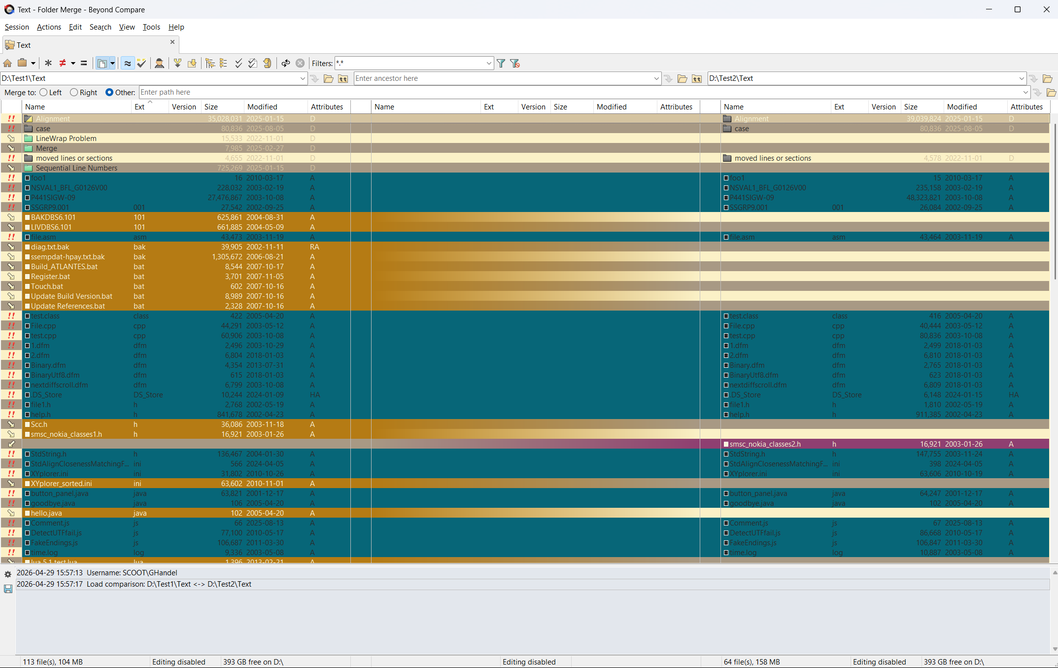 Folder Merge - Light Theme