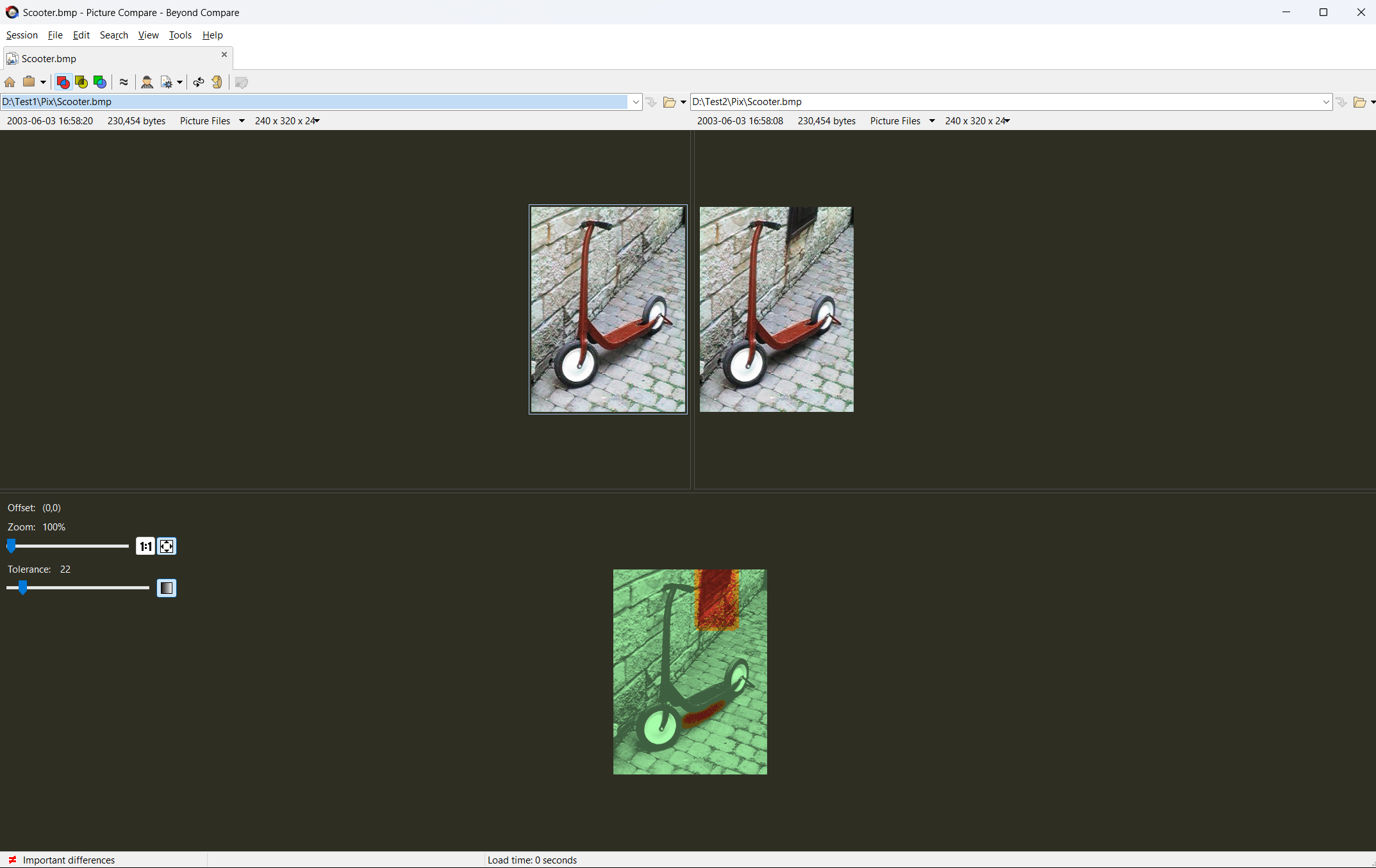 Picture Compare - Light Theme