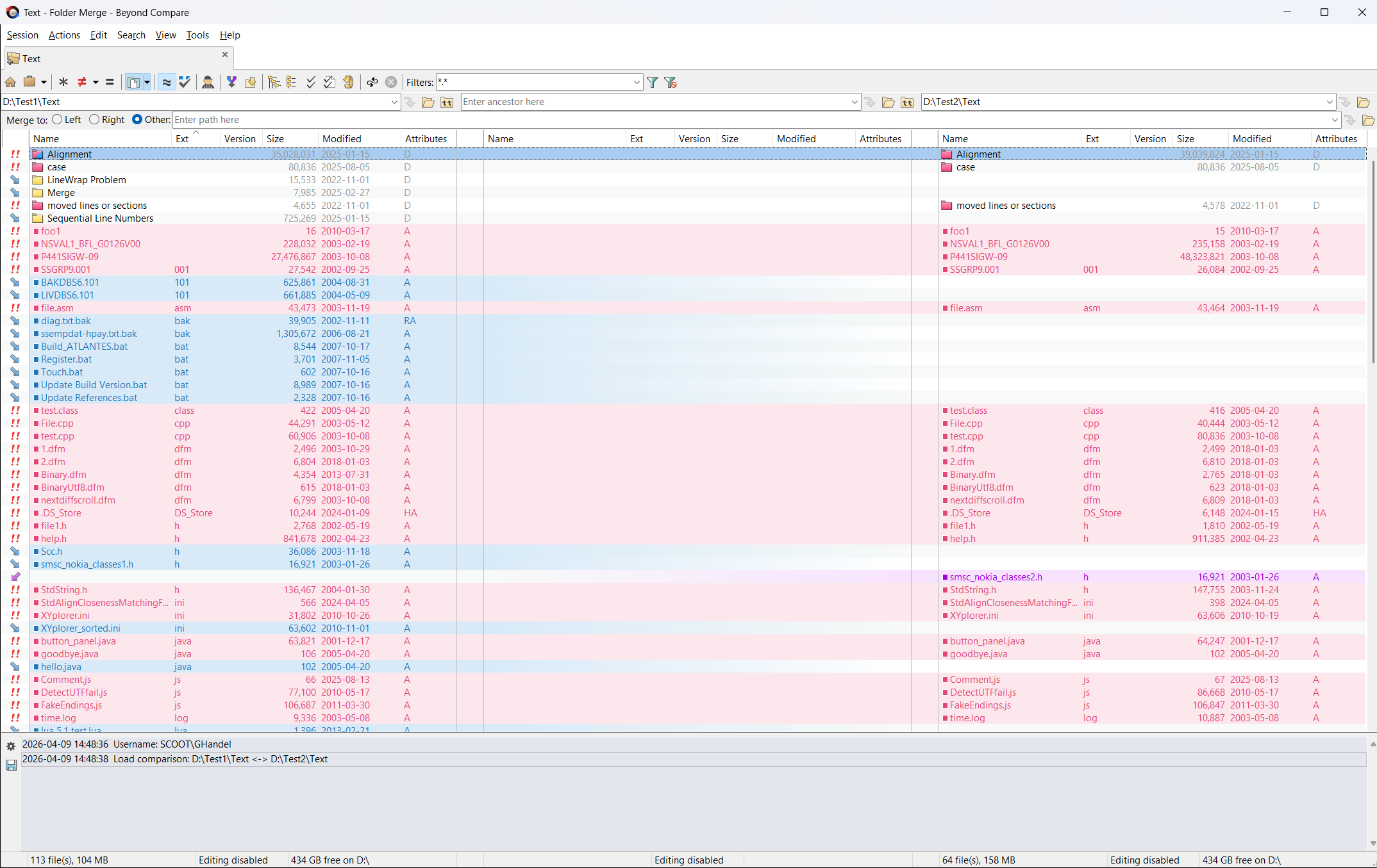 Folder Merge - Light Theme