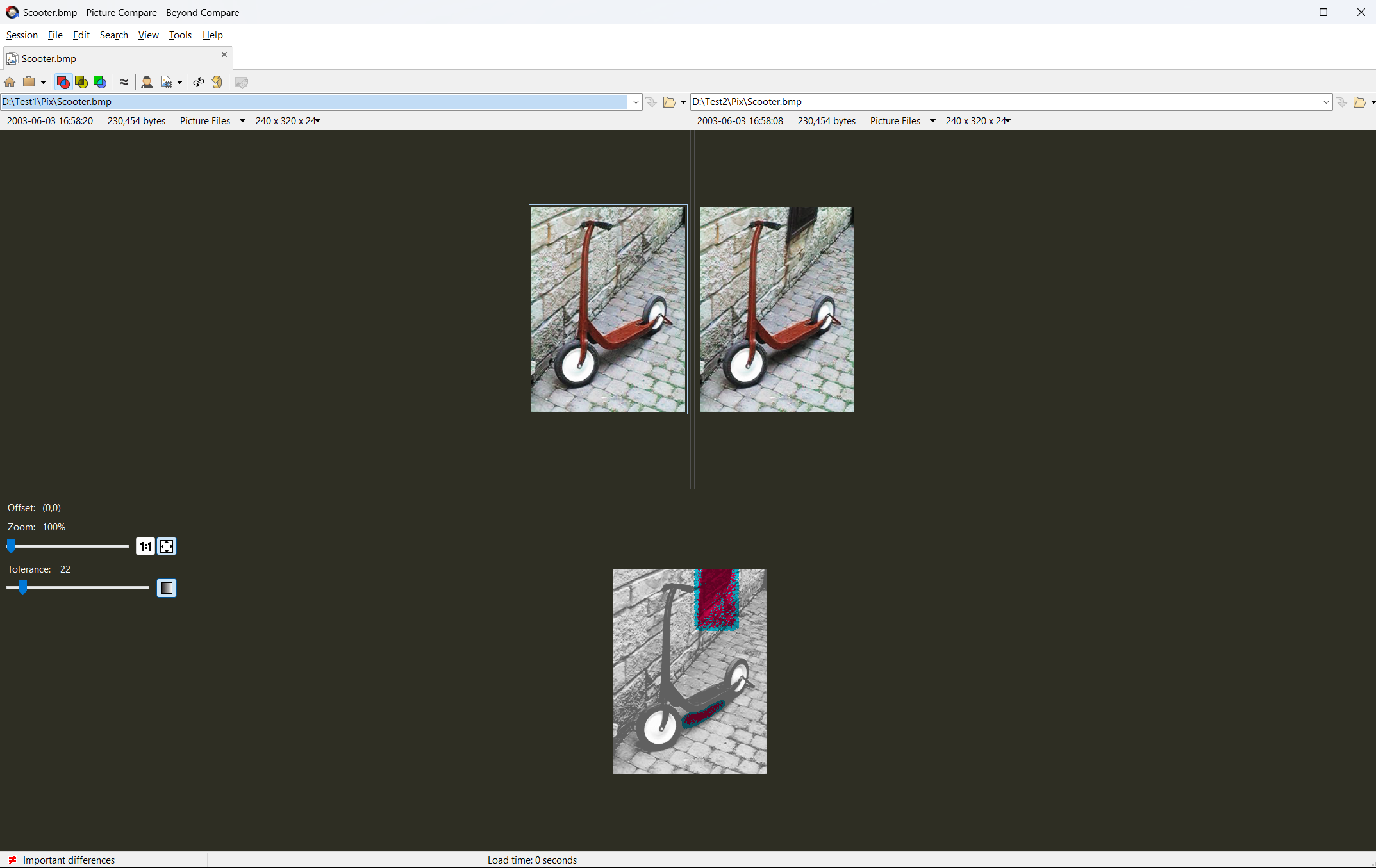 Picture Compare - Light Theme