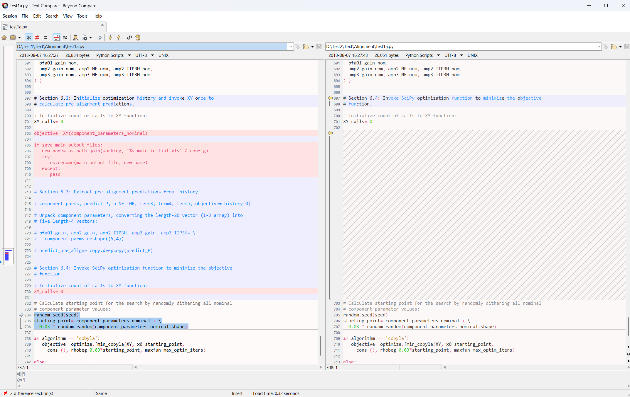 Text Compare - Light Theme
